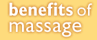 benefits of massage