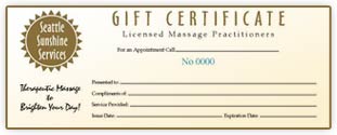 Gift Certificate